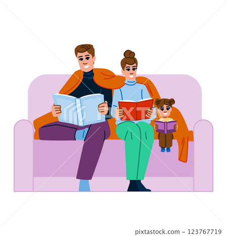 novel reading book couch vector novel reading book couch vector 123767719