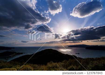 初春的基丹海峽。 初春的基丹海峽。 123767843