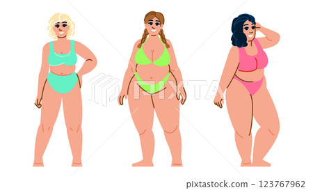 panties plus size woman underwear vector 123767962
