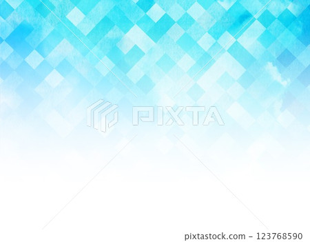 具有對角線方格圖案的藍色背景 123768590