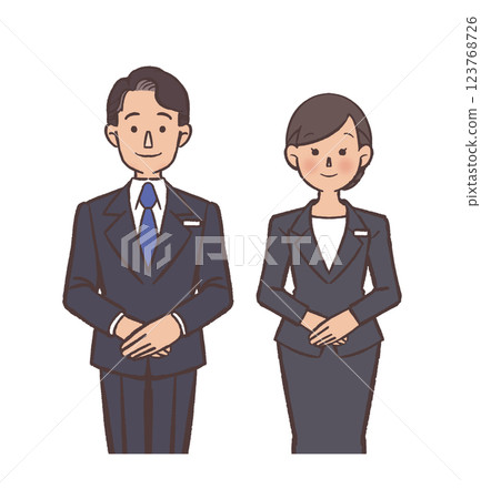 衣服形狀的年輕人和婦女 123768726