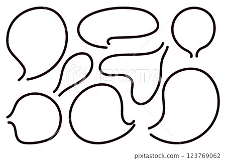 Simple balloon illustration Simple balloon illustration 123769062