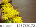 Mimosa bouquet 2 123769172