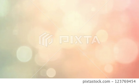 淡綠色和暖桃色的柔和模糊漸變背景 123769454