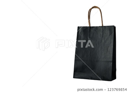 PNG, Black Friday. Only black packages isolated on white background. 123769854