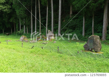 Ichijodani Asakura ruins Nanyo Temple ruins garden 123769893