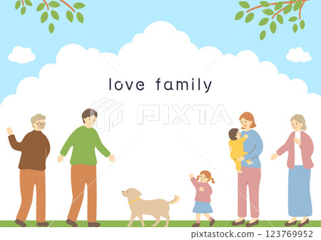 Third generation family 123769952