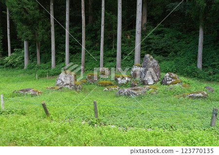 Ichijodani Asakura ruins Nanyo Temple ruins garden Ichijodani Asakura ruins Nanyo Temple ruins garden 123770135