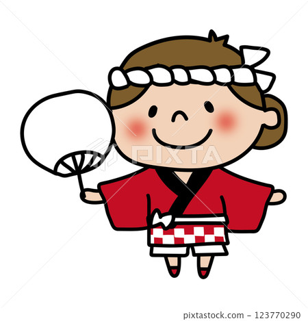 穿法被（女孩1） 123770290