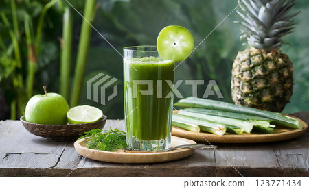 Green juice Green juice 123771434