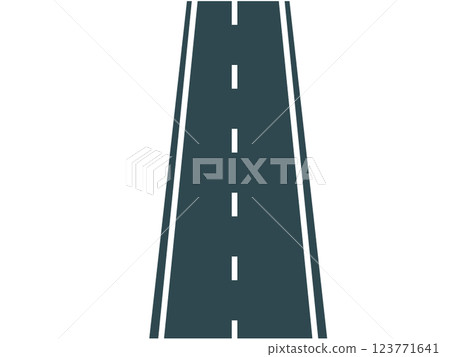 路。向量插圖 123771641