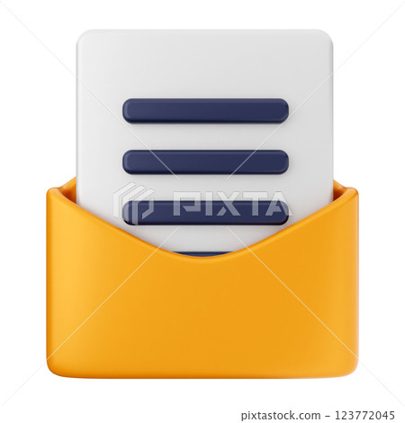 3d mail email message file 123772045
