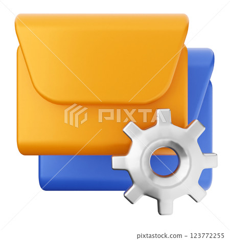 3d mail email message setting gear 3d mail email message setting gear 123772255
