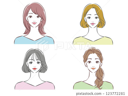 各種女性，正面 123772281