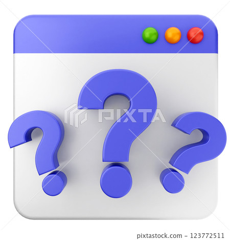 3d website icon faq 3d website icon faq 123772511