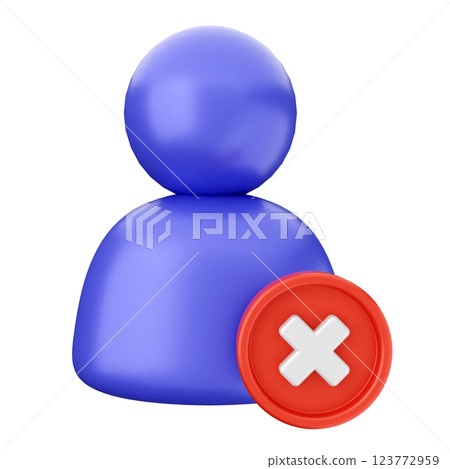 3d social media icon block 123772959