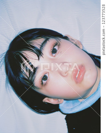 Asian woman portrait 123773528