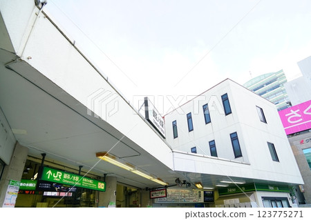 JR Ochanomizu Station on the Chuo-Sobu Line JR Ochanomizu Station on the Chuo-Sobu Line 123775271