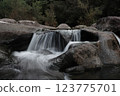 "New Zealand" A small waterfall that heals the soul 123775701