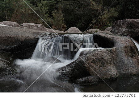 "New Zealand" A small waterfall that heals the soul "New Zealand" A small waterfall that heals the soul 123775701