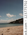 "New Zealand" and a summer beach 123775702