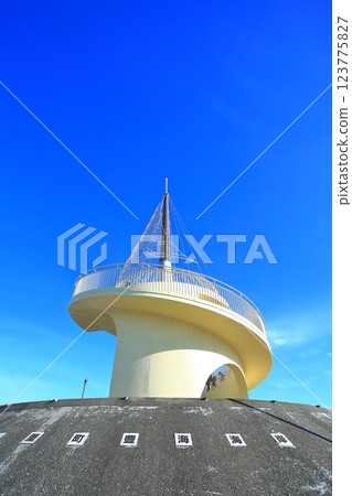 [Chiba] Kujukuri Beach Tower in fine weather 123775827