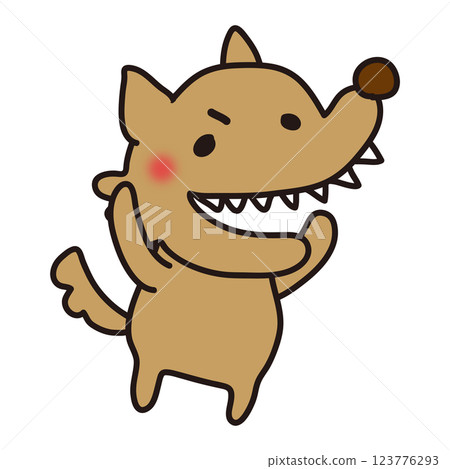 一頭兇惡的狼 一頭兇惡的狼 123776293