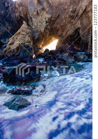 Sunset at Pfeiffer Beach 123777183