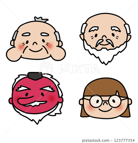 Knock, knock, knock, knock, bearded old man hand game song set 1 123777354