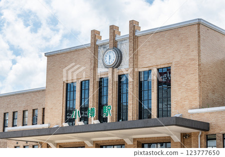 Otaru City, Hokkaido, Hokkaido in summer, the gateway to the popular tourist destination Otaru, JR Otaru Station 123777650