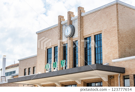 Otaru City, Hokkaido, Hokkaido in summer, the gateway to the popular tourist destination Otaru, JR Otaru Station Otaru City, Hokkaido, Hokkaido in summer, the gateway to the popular tourist destination Otaru, JR Otaru Station 123777654