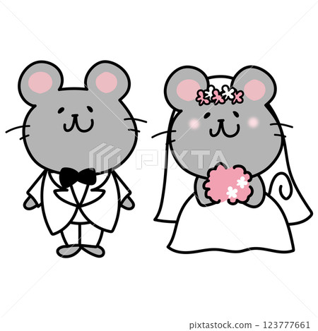 Mouse wedding dress wedding 1 123777661