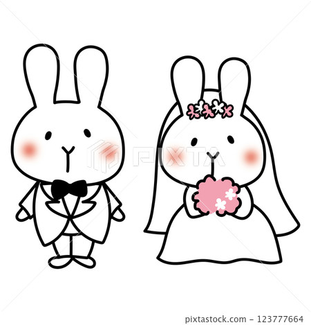 白兔婚紗 婚禮 123777664