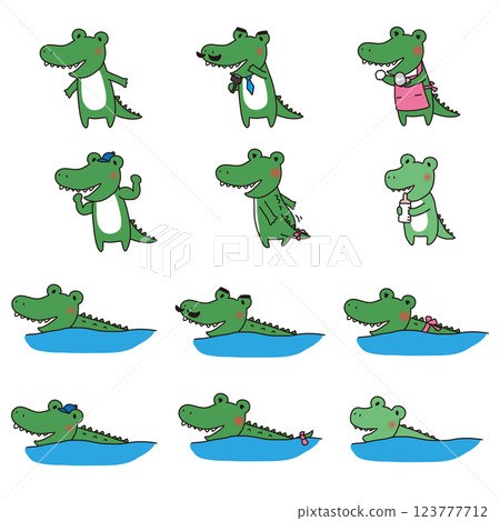 鱷魚家族套裝 123777712