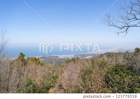The view from the Manaishiyama Observatory (Kisen Alps) The view from the Manaishiyama Observatory (Kisen Alps) 123778559