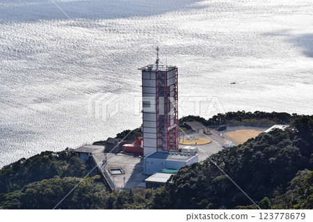 Rocket launch pad in Uchinoura, Kagoshima 123778679