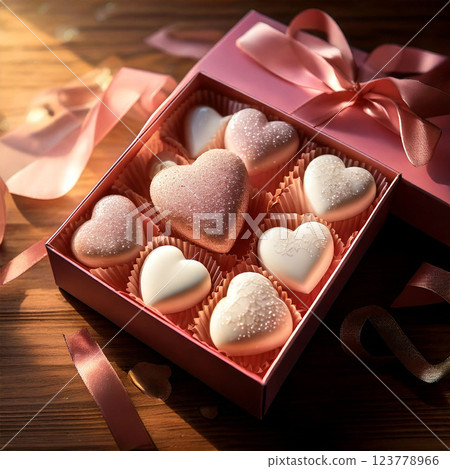 White Day, candy, chocolate, marshmallow, gift, love, confession, date, romance, anniversary, event, bouquet, letter, couple, lover 123778966