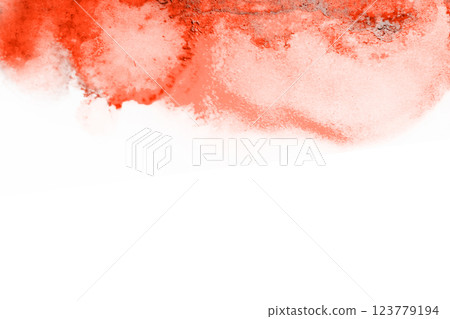 美麗的藍色水彩畫框 美麗的藍色水彩畫框 123779194