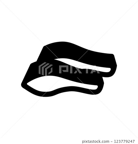 Salmon fillet icon illustration 123779247