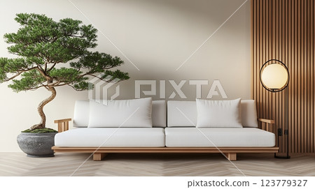 豪華日式房間日式房屋 123779327