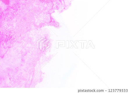 美麗的藍色水彩畫框 美麗的藍色水彩畫框 123779333