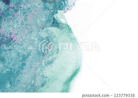 beautiful blue watercolor frame beautiful blue watercolor frame 123779338