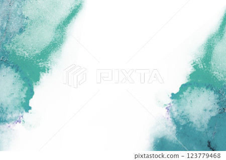 Beautiful watercolor frame 123779468