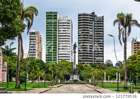 Praca Da Republica, Republic Park at Belem do Para, Brazil 123779516