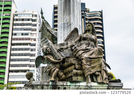 Praca Da Republica, Republic Park at Belem do Para, Brazil Praca Da Republica, Republic Park at Belem do Para, Brazil 123779520