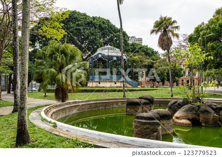 Praca Da Republica, Republic Park at Belem do Para, Brazil Praca Da Republica, Republic Park at Belem do Para, Brazil 123779523