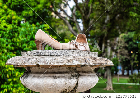 Praca Da Republica, Republic Park at Belem do Para, Brazil 123779525