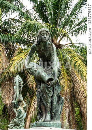 Praca Da Republica, Republic Park at Belem do Para, Brazil 123779527