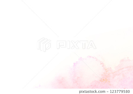 Beautiful watercolor frame 123779580