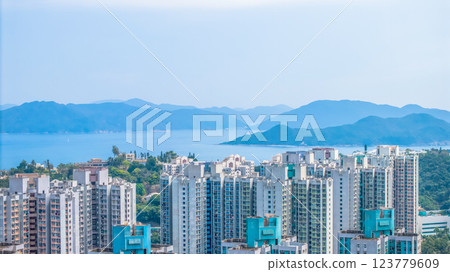 March 9 2025 Modern residential buildings in Hang Hau, March 9 2025 Modern residential buildings in Hang Hau, 123779609